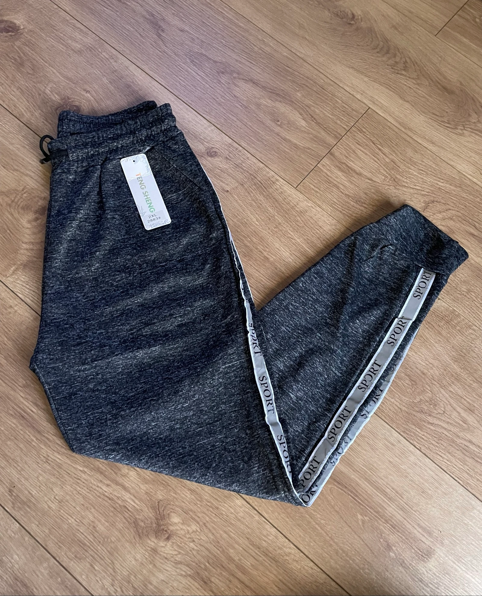 Calça cinza mesclada – photo 2